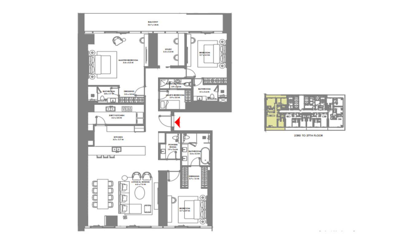 W Residences Palm Jumeirah-W-Residences-at-Dubai-Harbour-4-bed-plan-1.jpg